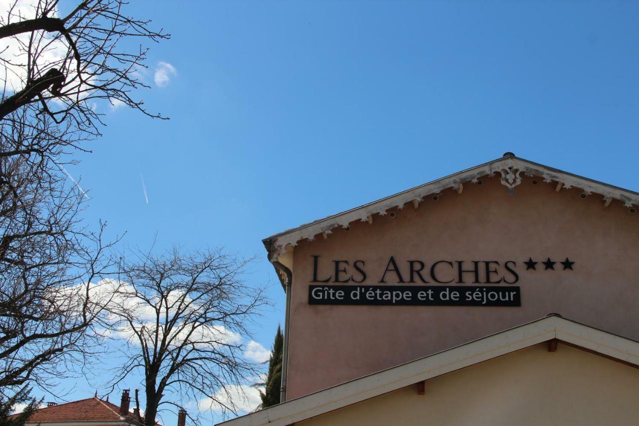 Gite Les Arches Saint-Andeol-le-Chateau Exterior foto